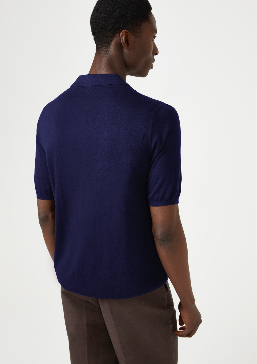 Short 2025 navy cardigan